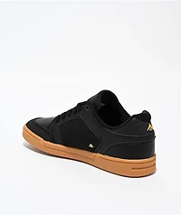 Emerica Heretic Black & Gum Skate Shoes