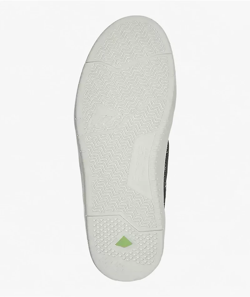 Emerica KSL III Black & White Skate Shoes