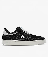 Emerica KSL III Black & White Skate Shoes