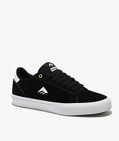 Emerica Moca Black & White Skate Shoes