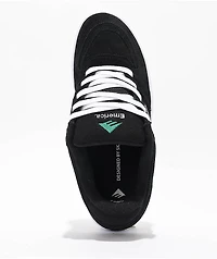 Emerica Mute Black & White Skate Shoes