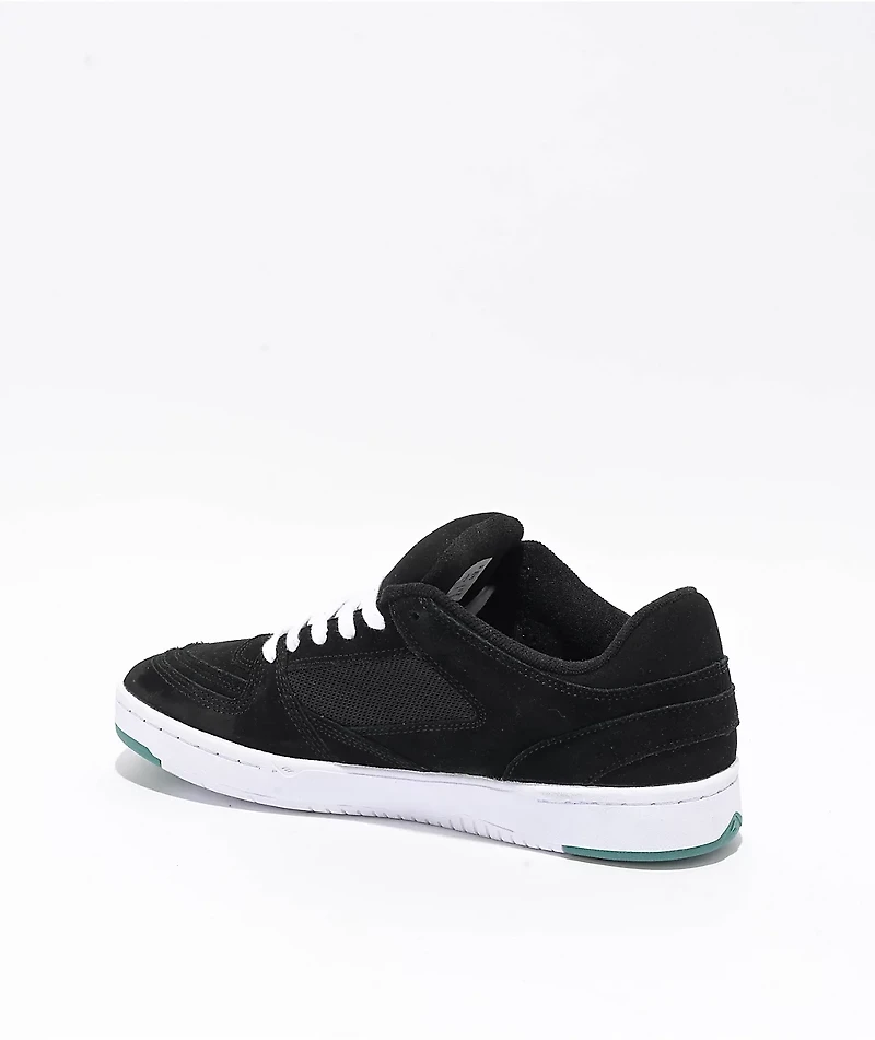 Emerica Mute Black & White Skate Shoes