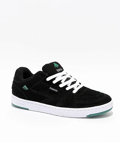 Emerica Mute Black & White Skate Shoes