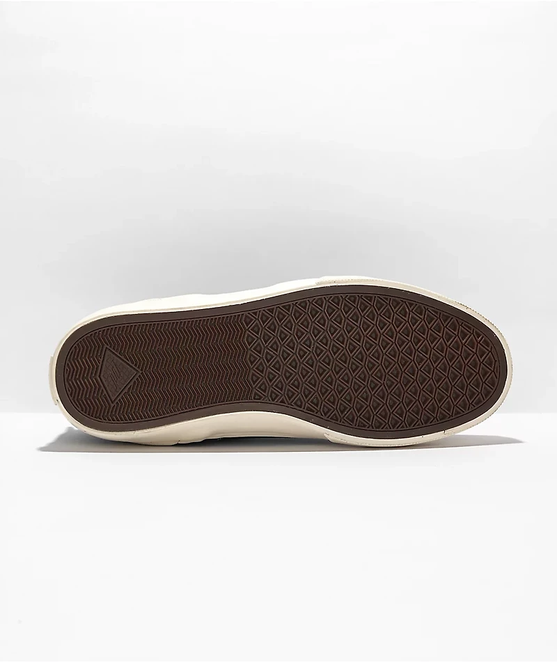 Emerica Pillar Black, White, & Green Skate Shoes