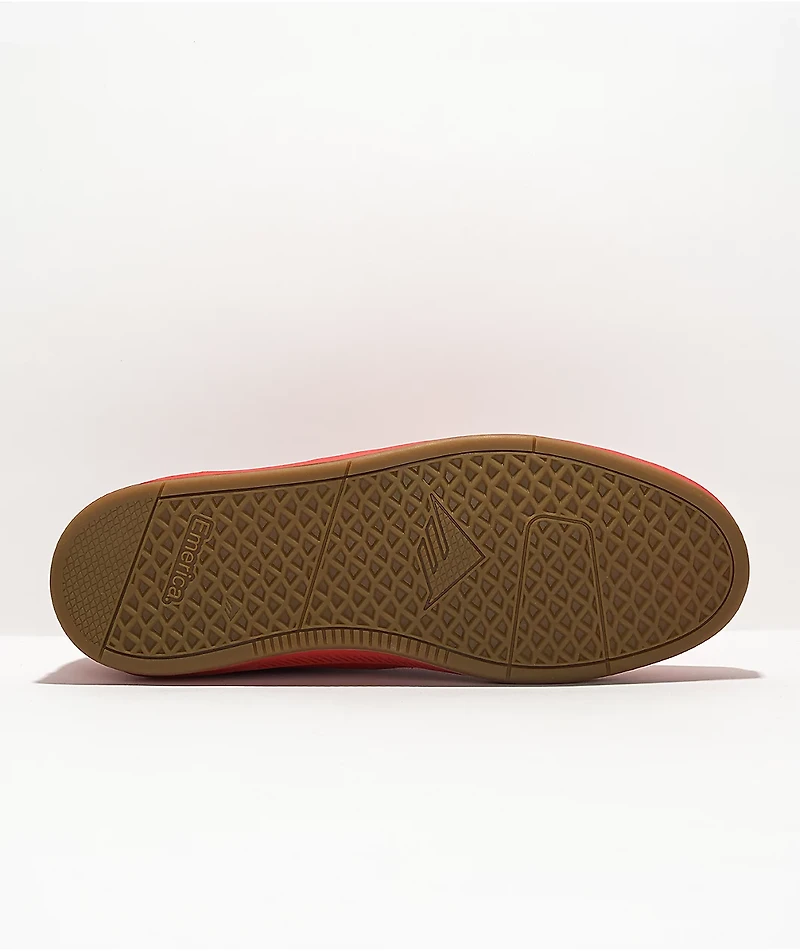 Emerica Romero Red Skate Shoes