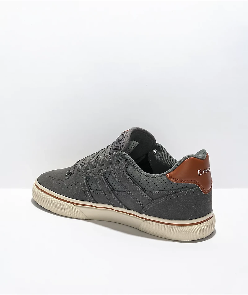 Emerica Tilt G6 Grey & Tan Skate Shoes