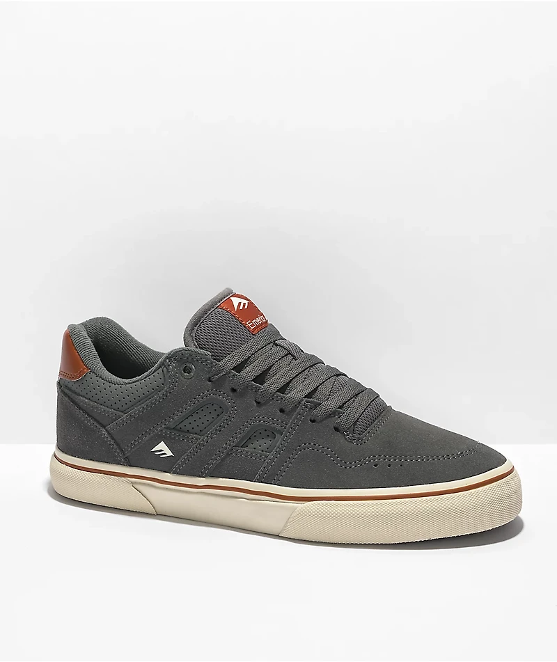 Emerica Tilt G6 Grey & Tan Skate Shoes
