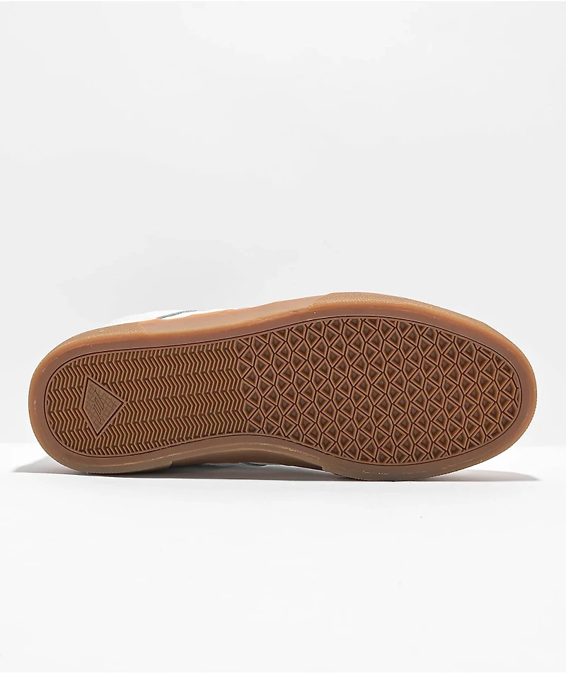 Emerica Tilt G6 White, Blue, & Gum Skate Shoes