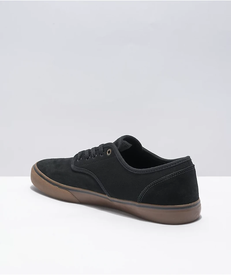 Emerica Wino Standard Black & Gum Skate Shoes