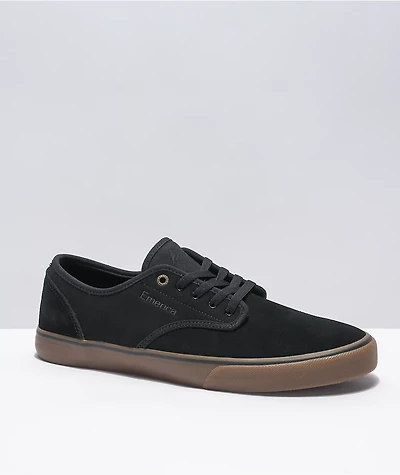 Emerica Wino Standard Black & Gum Skate Shoes