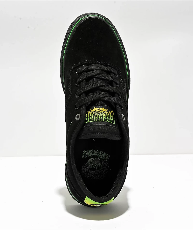 Emerica x Creature Provost G6 Black Skate Shoes