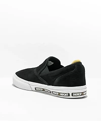 Emerica x Independent Wino G6 Black Slip On Skate Shoes