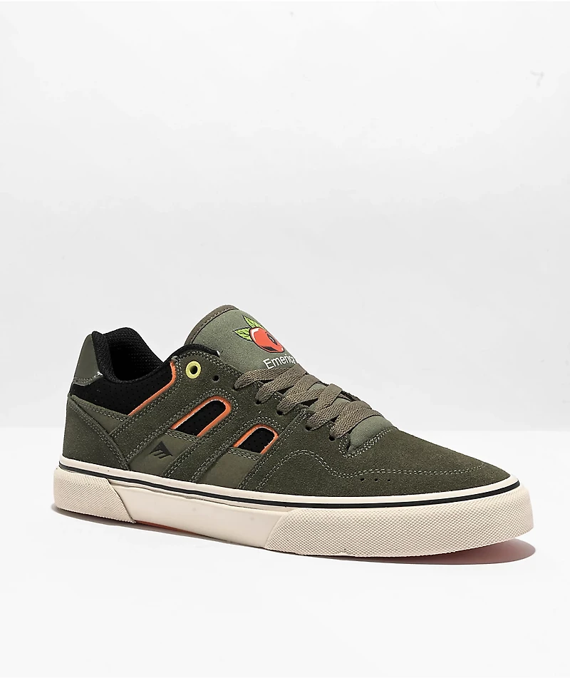 Emerica x OJ Wheels Tilt G6 Olive Skate Shoes