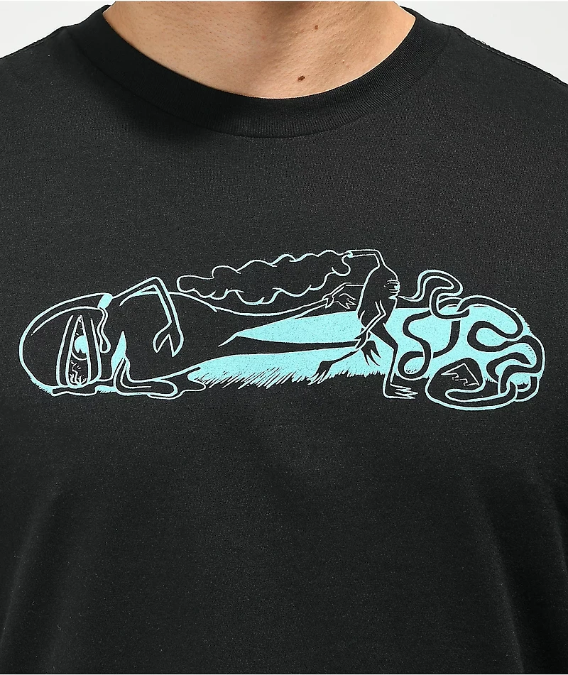 Emerica x Toy Machine Black Long Sleeve T-Shirt