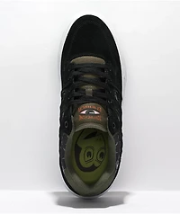 Emerica x Toy Machine Tilt G6 Black & Olive Skate Shoes