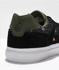 Emerica x Toy Machine Tilt G6 Black & Olive Skate Shoes