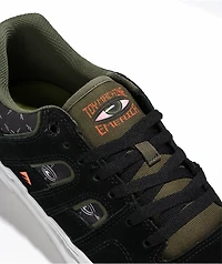 Emerica x Toy Machine Tilt G6 Black & Olive Skate Shoes