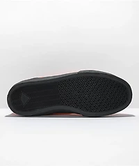 Emerica x Toy Machine Wino G6 Orange & Black Slip-On Skate Shoes