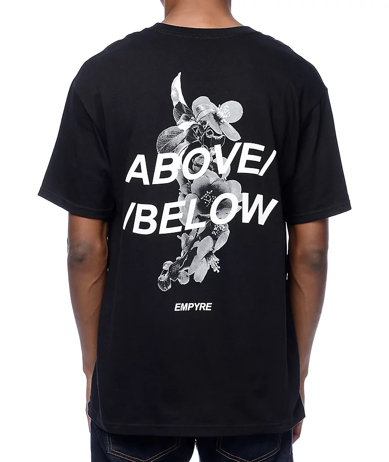 Empyre Above Below Black T-Shirt