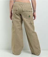 Empyre Alani Low Rise Chinchilla Relaxed Cargo Pants