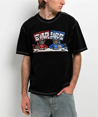 Empyre All The Homies Black Wash T-Shirt