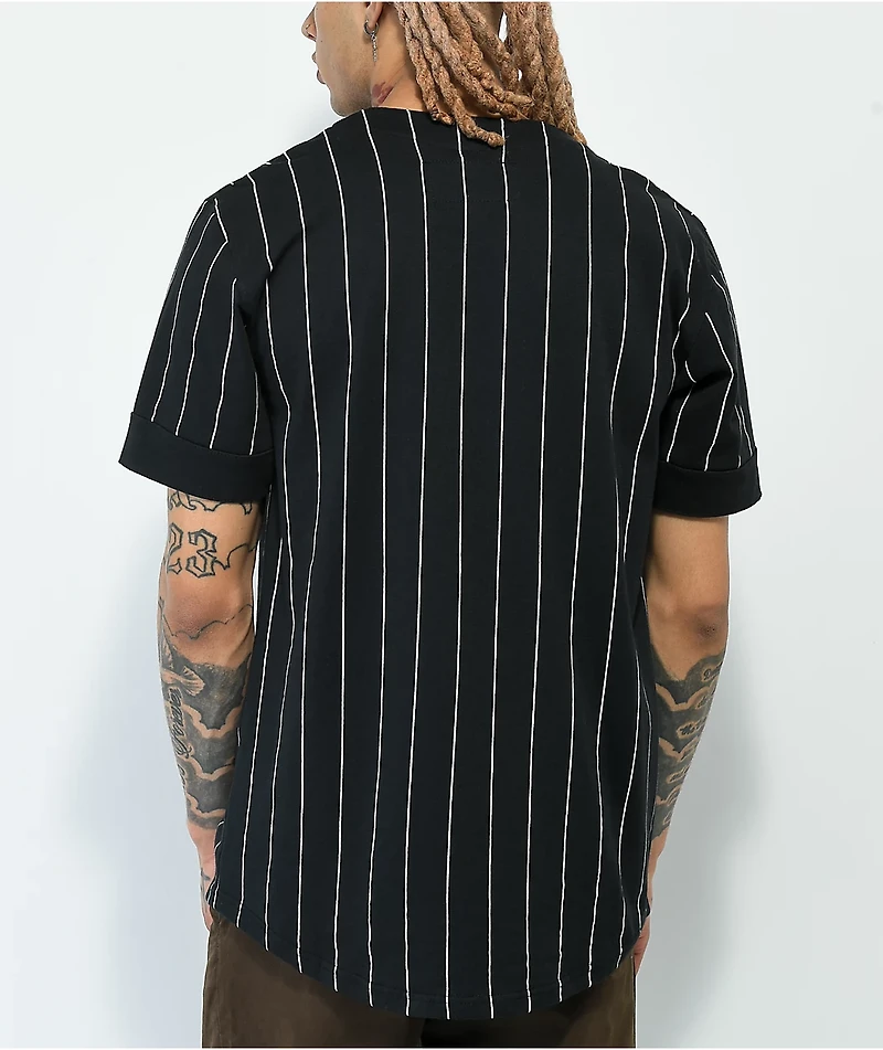Empyre All Time Black Stripe Baseball Jersey