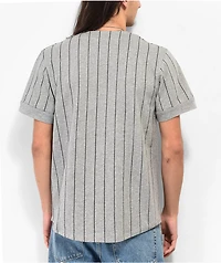 Empyre All Time Grey Stripe Baseball Jersey