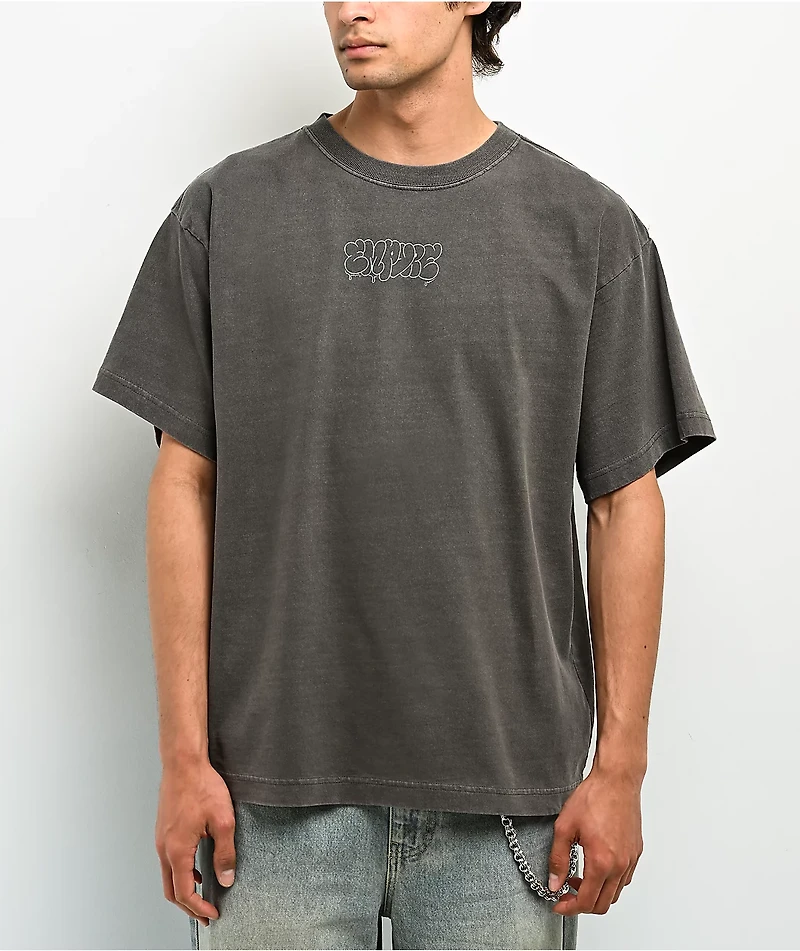 Empyre Alley Cat Grey Wash T-Shirt