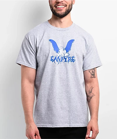 Empyre Angel Tears Grey T-Shirt