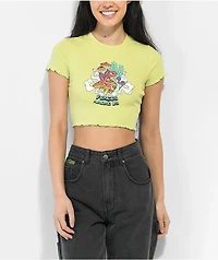 Empyre Angelica Green Crop T-Shirt