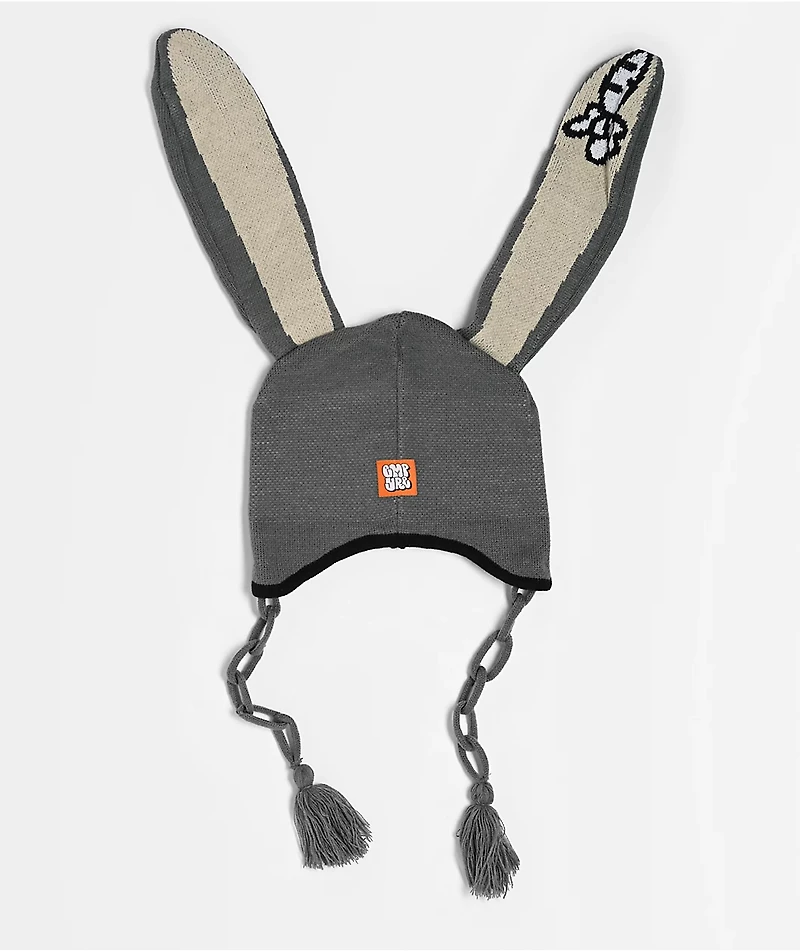 Empyre Anger Management Grey Bunny Beanie