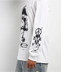 Empyre Angst Album White Long Sleeve T-Shirt