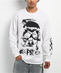 Empyre Angst Album White Long Sleeve T-Shirt