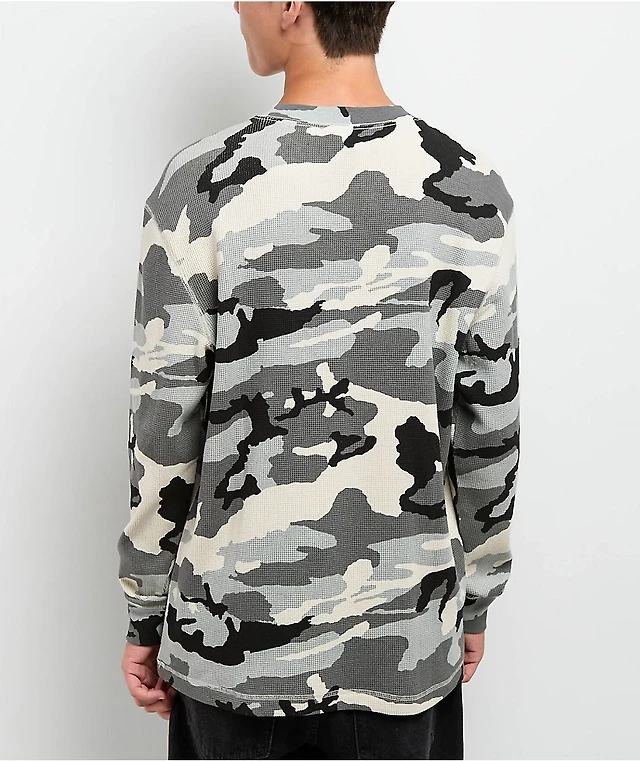 Empyre Ash Tray Camo Thermal Long Sleeve T-Shirt Arden Fair