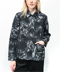 Empyre Auden Black Tie Dye Canvas Jacket