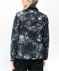 Empyre Auden Black Tie Dye Canvas Jacket