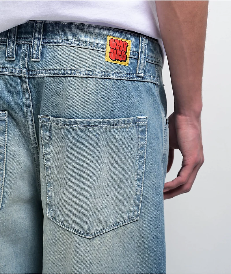 Empyre Axle Loose Fit Medium Blue Denim Skate Jeans