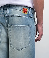 Empyre Axle Loose Fit Medium Blue Denim Skate Jeans