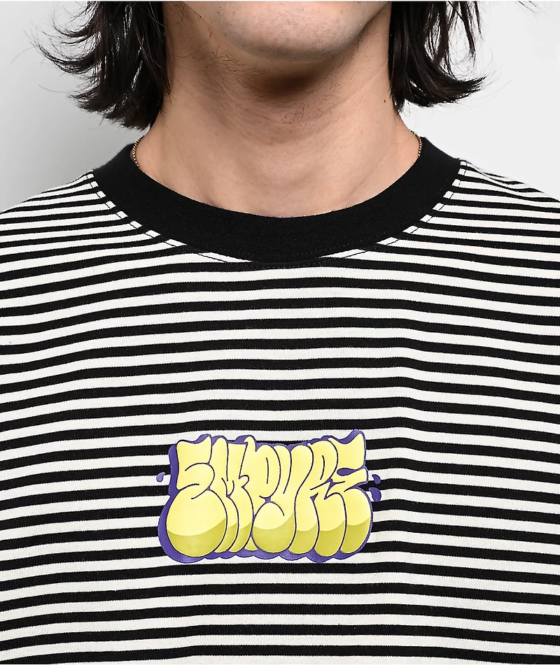 Empyre Bad Cat Black & White Knit T-Shirt