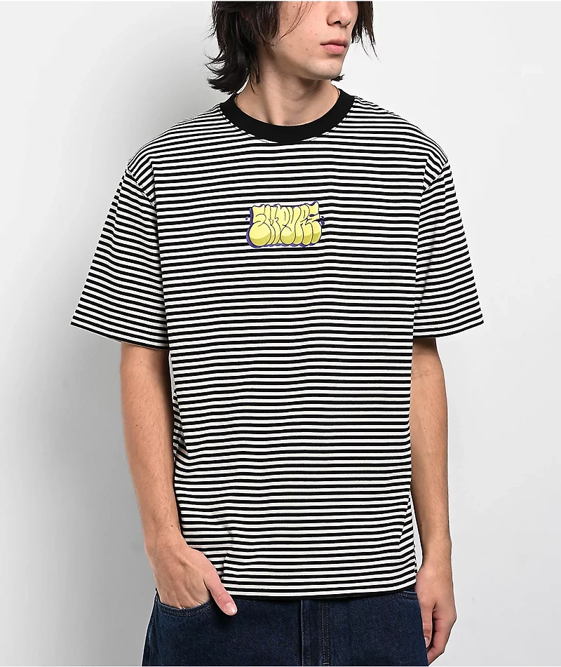 Empyre Bad Cat Black & White Knit T-Shirt