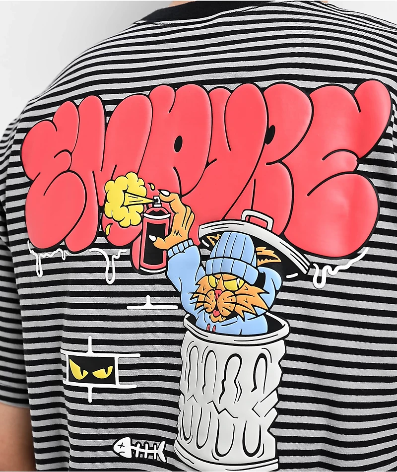 Empyre Bad Cat Black Knit T-Shirt