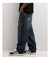 Empyre Bad Dog Dark Wash Blue Denim Skate Jeans