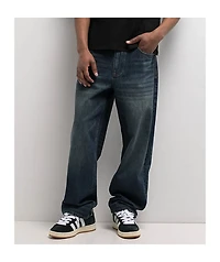 Empyre Bad Dog Dark Wash Blue Denim Skate Jeans