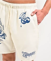 Empyre Ballpoint White Board Shorts
