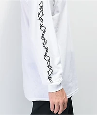 Empyre Barbed White Long Sleeve T-Shirt