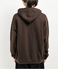Empyre Barbwire Logo Brown Hoodie
