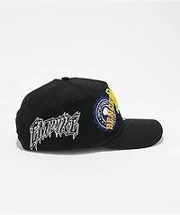 Empyre Benched Black Snapback Hat