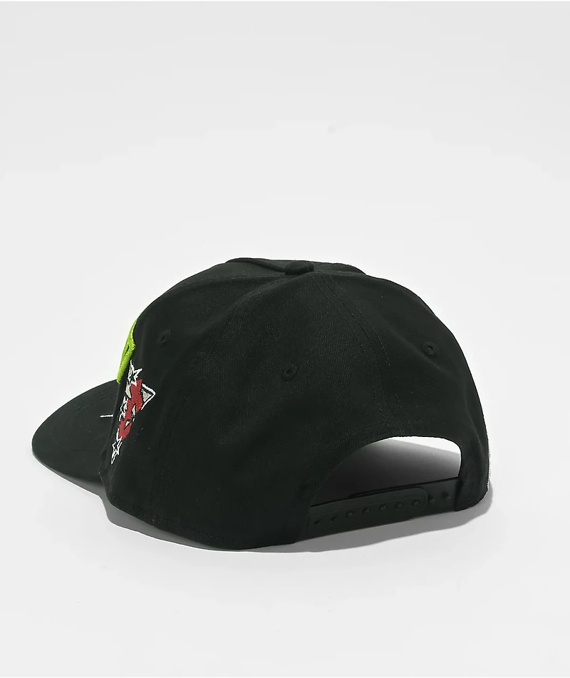 Empyre Benched Black Snapback Hat
