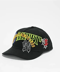 Empyre Benched Black Snapback Hat