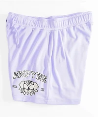 Empyre Bet Lavender Mesh Shorts